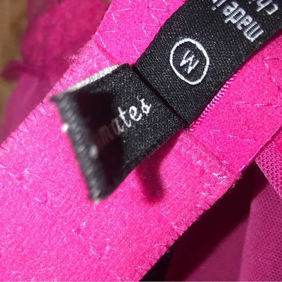 Tart noir intimate lingerie Babydoll Pink with black bow Med - Picture 7 of 7